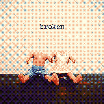 broken