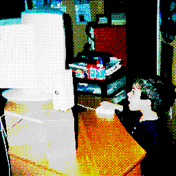 Dithered portrait