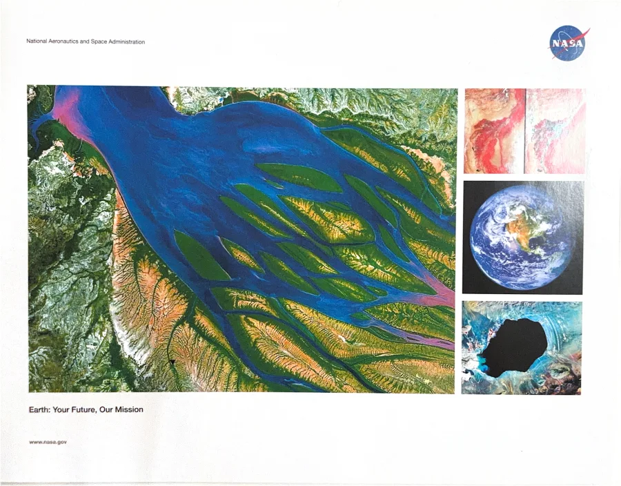 A NASA Earth science poster