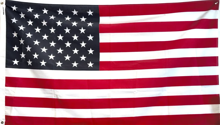 An American flag